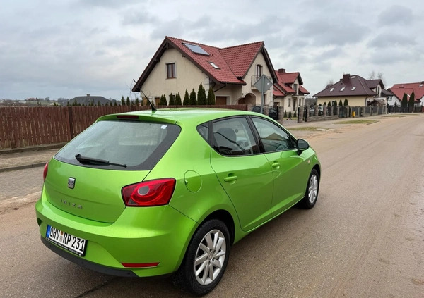 Seat Ibiza cena 17000 przebieg: 152000, rok produkcji 2012 z Nidzica małe 254